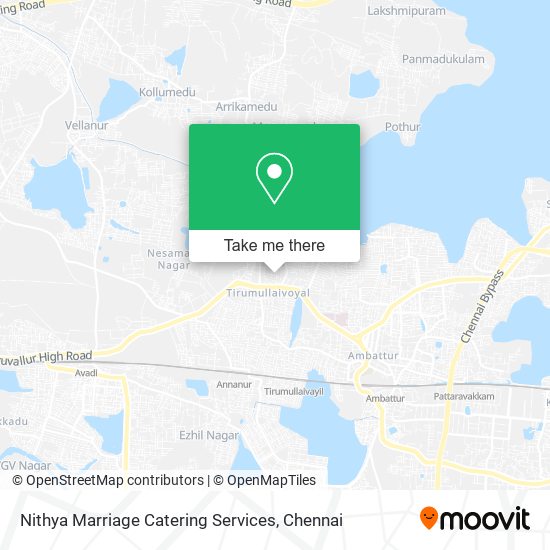 Nithya Marriage Catering Services map
