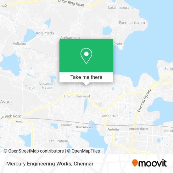 Mercury Engineering Works map