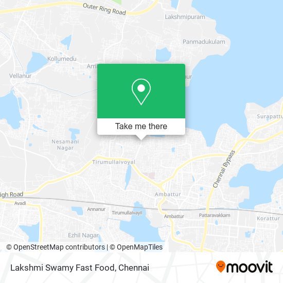 Lakshmi Swamy Fast Food map
