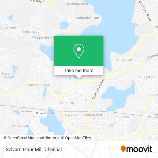 Selvam Flour Mill map