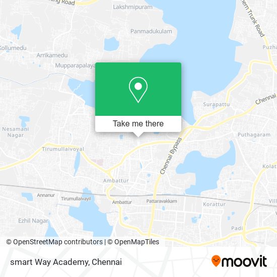 smart Way Academy map