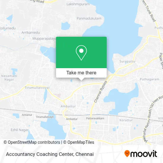Accountancy Coaching Center map