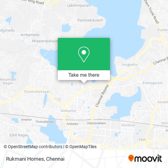 Rukmani Homes map