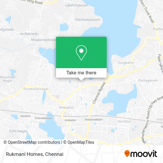 Rukmani Homes map