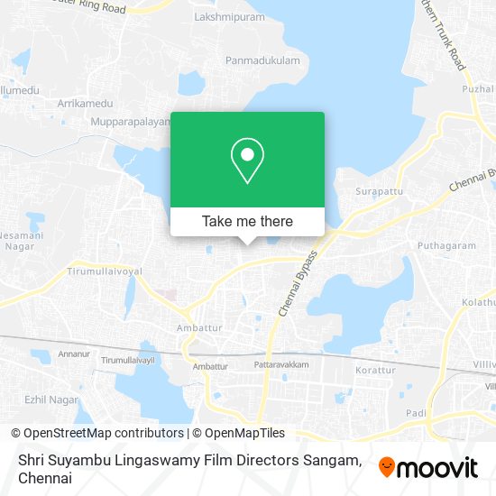 Shri Suyambu Lingaswamy Film Directors Sangam map