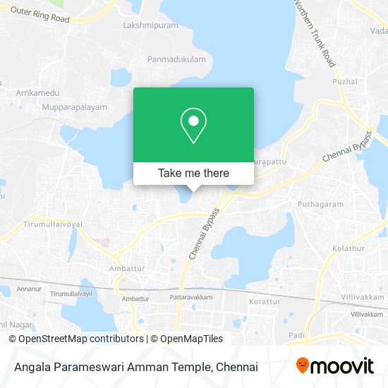 Angala Parameswari Amman Temple map