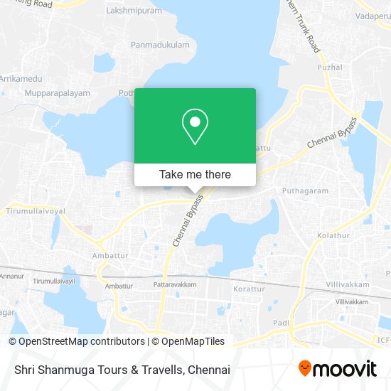 Shri Shanmuga Tours & Travells map