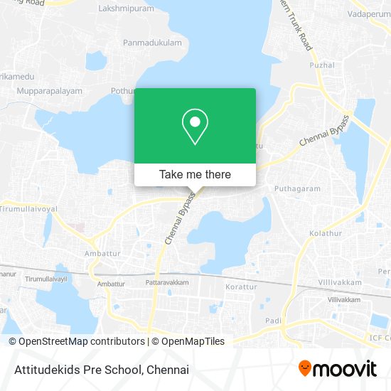 Attitudekids Pre School map