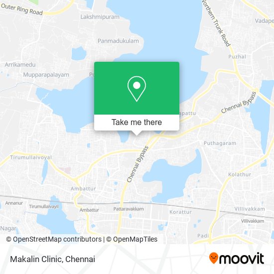 Makalin Clinic map