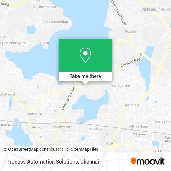 Process Automation Solutions map