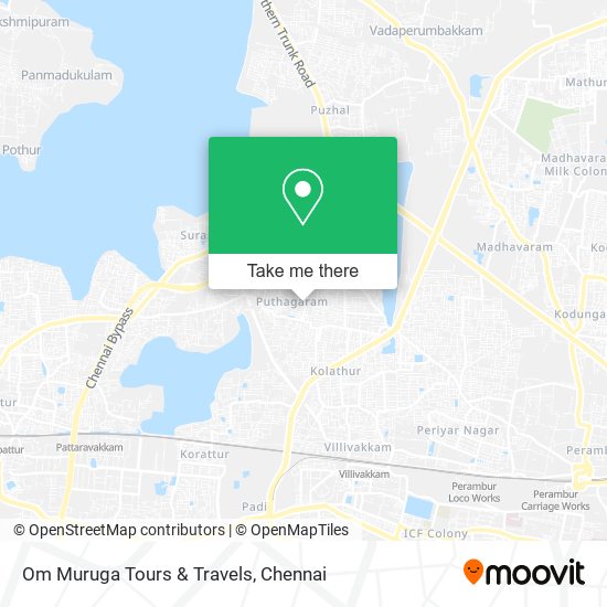 Om Muruga Tours & Travels map