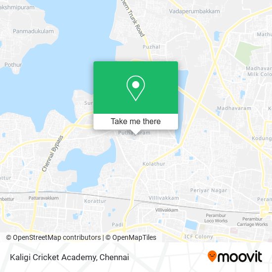 Kaligi Cricket Academy map