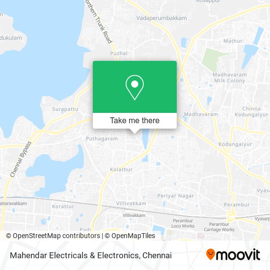 Mahendar Electricals & Electronics map