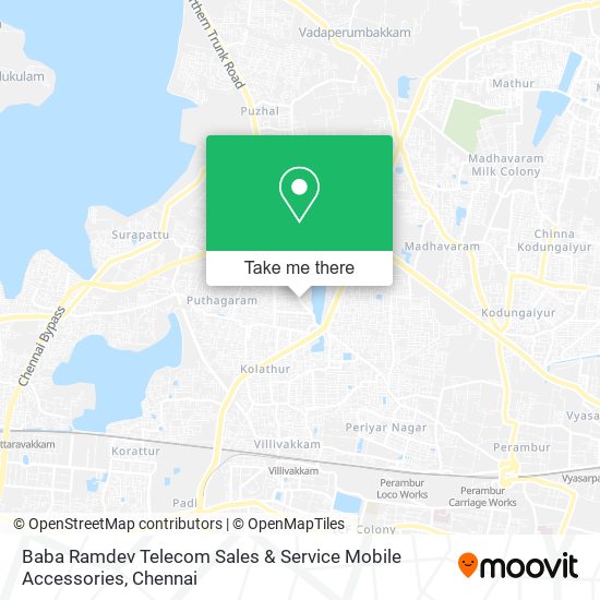 Baba Ramdev Telecom Sales & Service Mobile Accessories map