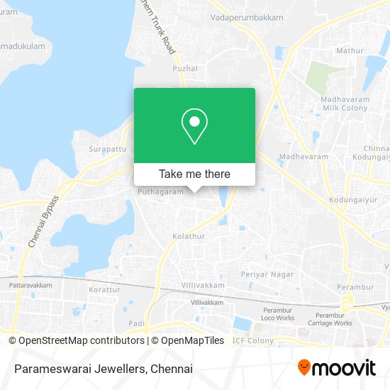 Parameswarai Jewellers map