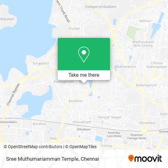 Sree Muthumariamman Temple map