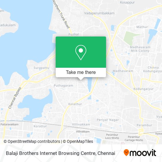 Balaji Brothers Internet Browsing Centre map