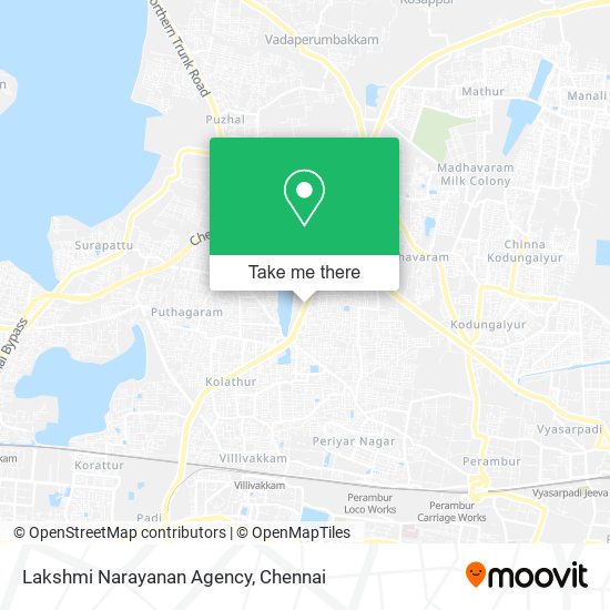 Lakshmi Narayanan Agency map
