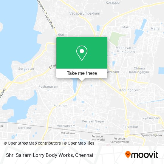 Shri Sairam Lorry Body Works map