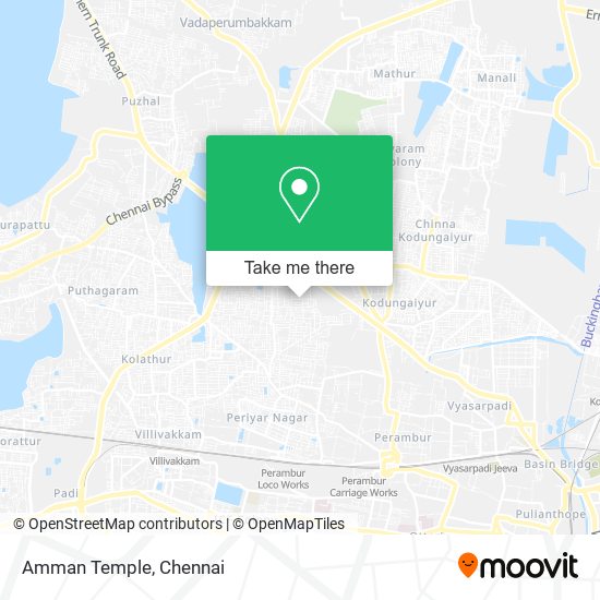 Amman Temple map