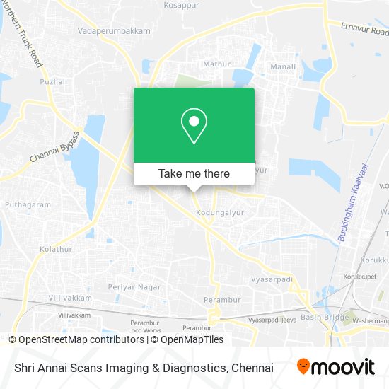 Shri Annai Scans Imaging & Diagnostics map