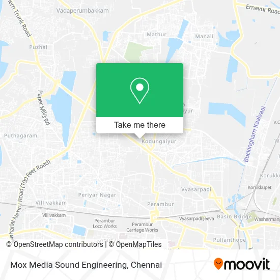 Mox Media Sound Engineering map