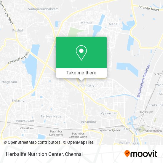 Herbalife Nutrition Center map
