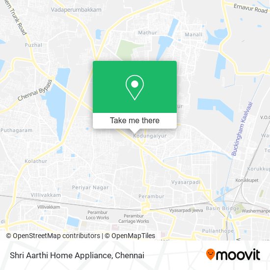 Shri Aarthi Home Appliance map