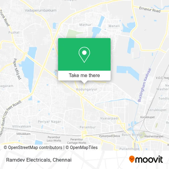 Ramdev Electricals map