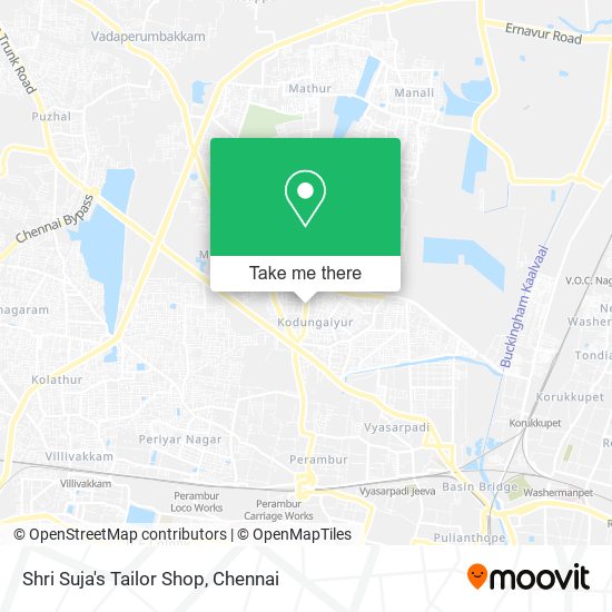 Shri Suja's Tailor Shop map