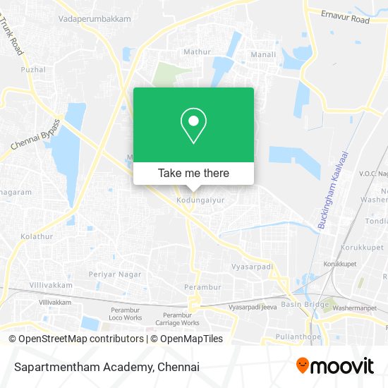 Sapartmentham Academy map