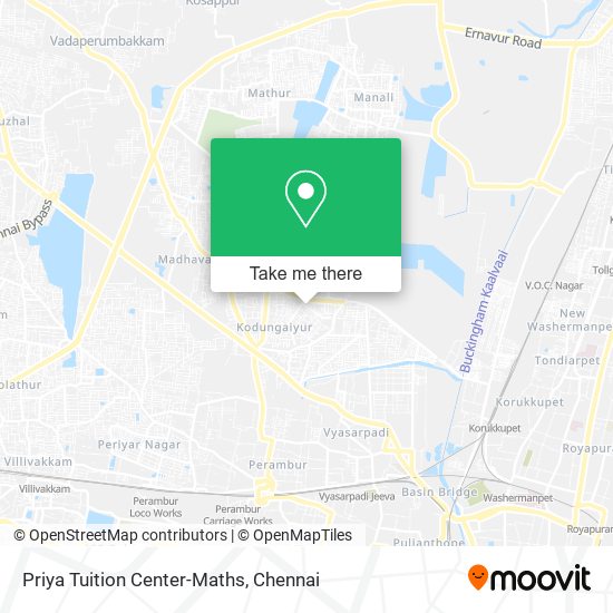 Priya Tuition Center-Maths map