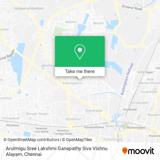 Arulmigu Sree Lakshmi Ganapathy Siva Vishnu Alayam map