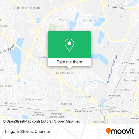 Lingam Stores map