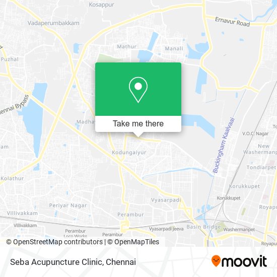 Seba Acupuncture Clinic map