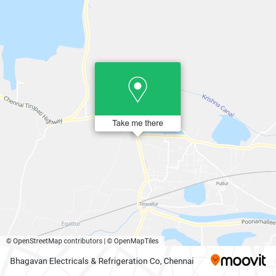 Bhagavan Electricals & Refrigeration Co map