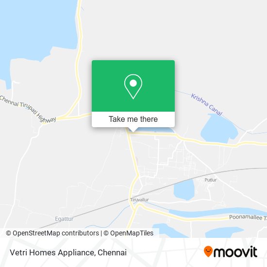 Vetri Homes Appliance map