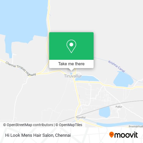 Hi Look Mens Hair Salon map