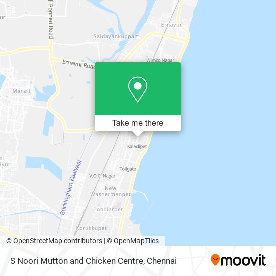 S Noori Mutton and Chicken Centre map