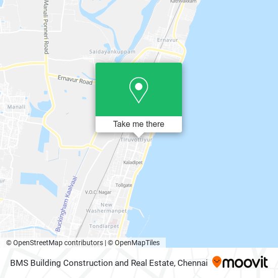 BMS Building Construction and Real Estate map