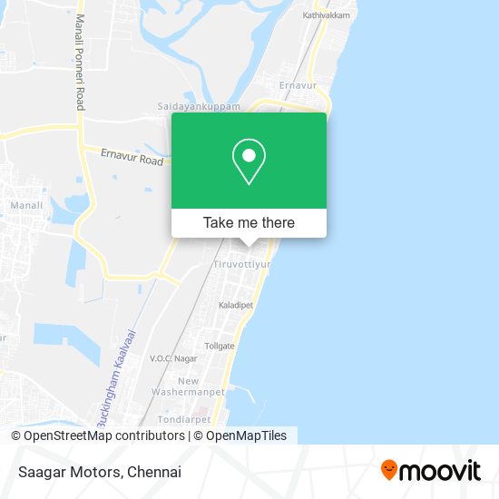 Saagar Motors map