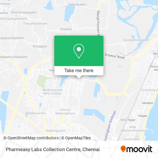 Pharmeasy Labs Collection Centre map