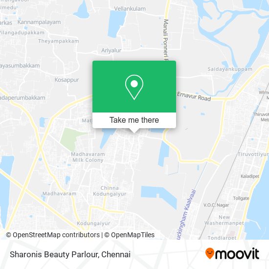 Sharonis Beauty Parlour map