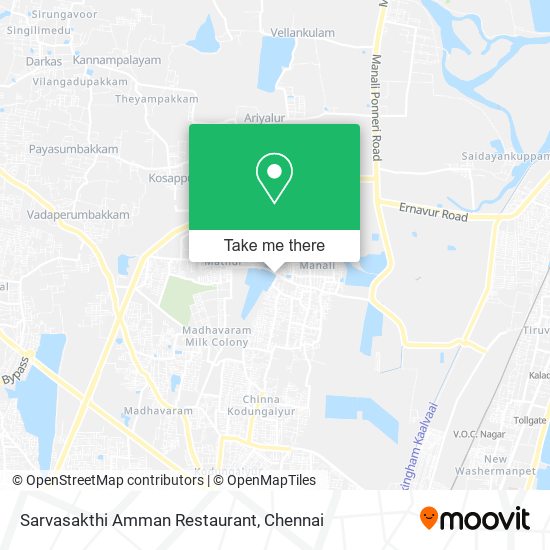 Sarvasakthi Amman Restaurant map