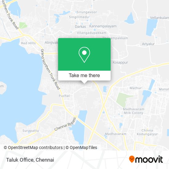 Taluk Office map