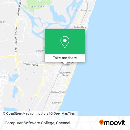 Computer Software College map