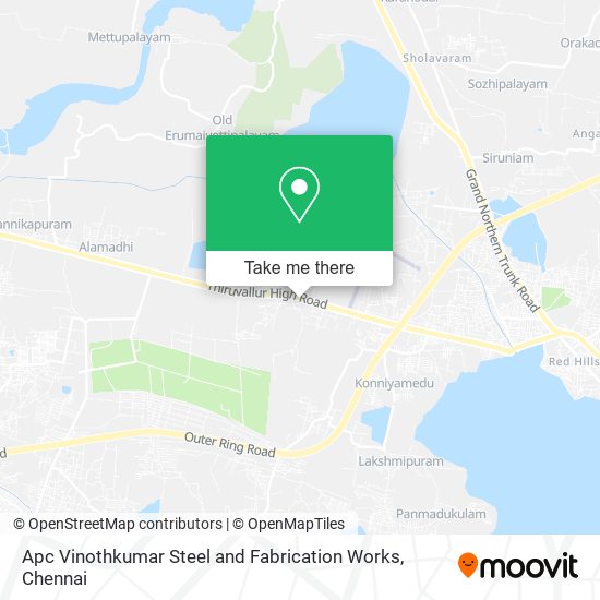 Apc Vinothkumar Steel and Fabrication Works map