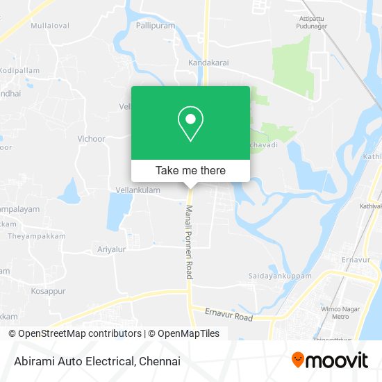 Abirami Auto Electrical map