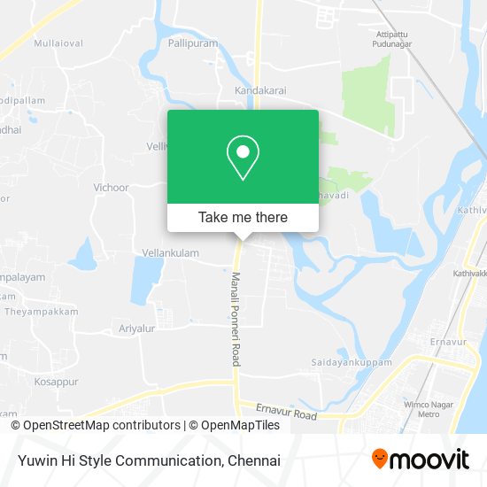 Yuwin Hi Style Communication map