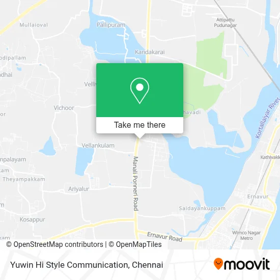 Yuwin Hi Style Communication map